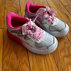 Billieblush Pink and White Kids' Sneakers